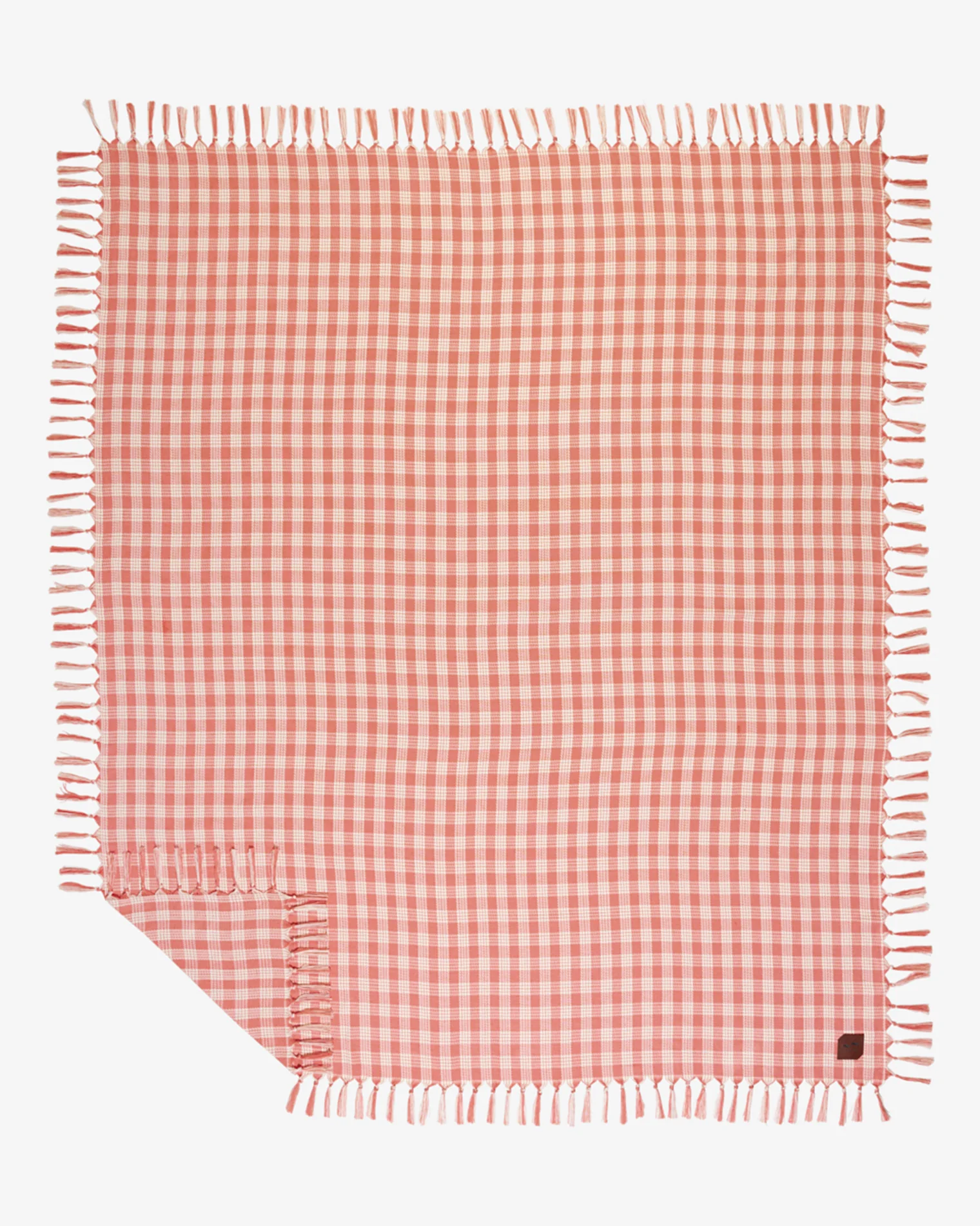 Slowtide Palaka Lightweight Beach Blanket - Guava - Image 4