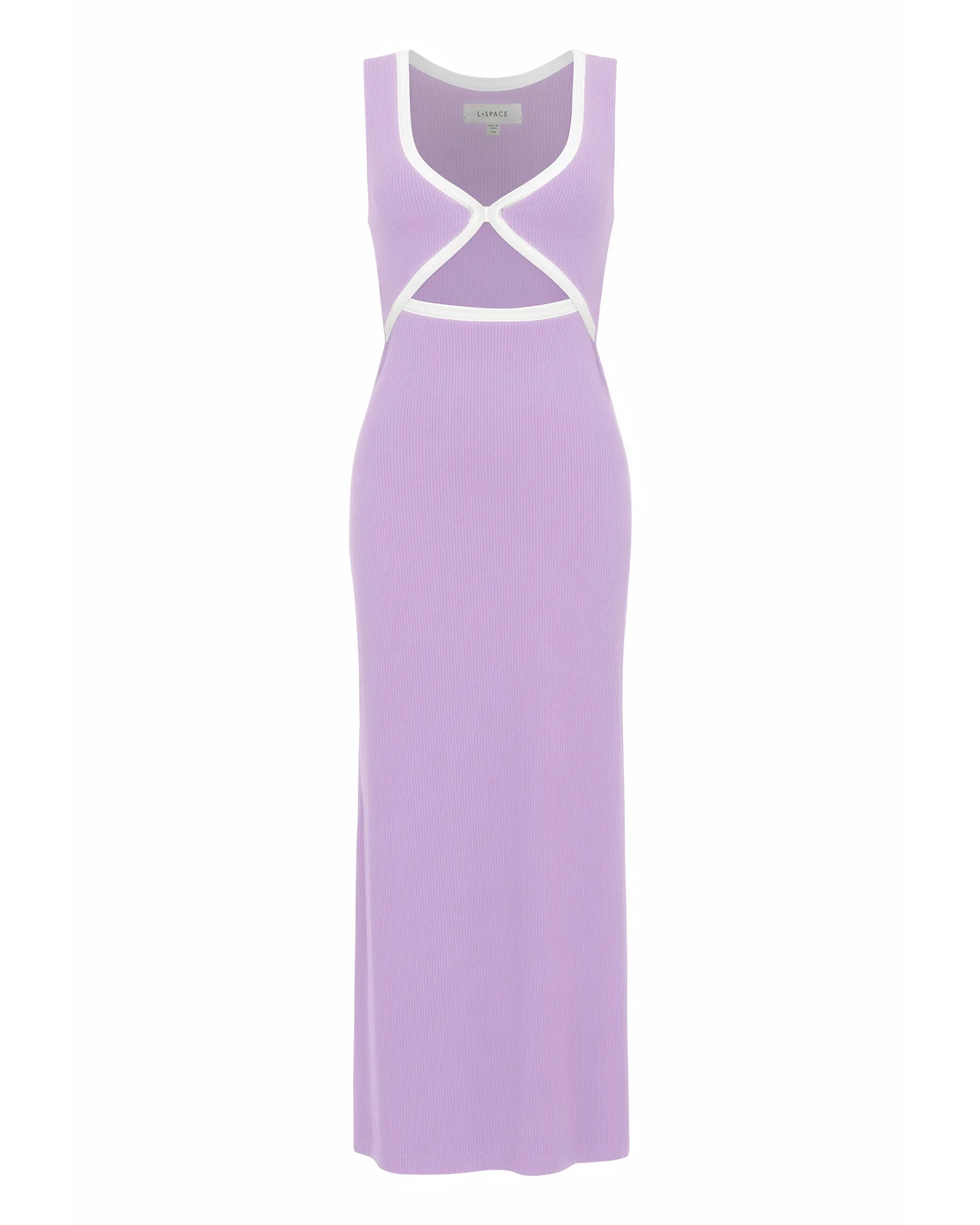Steph Dress - Lilac-Cream - Image 3