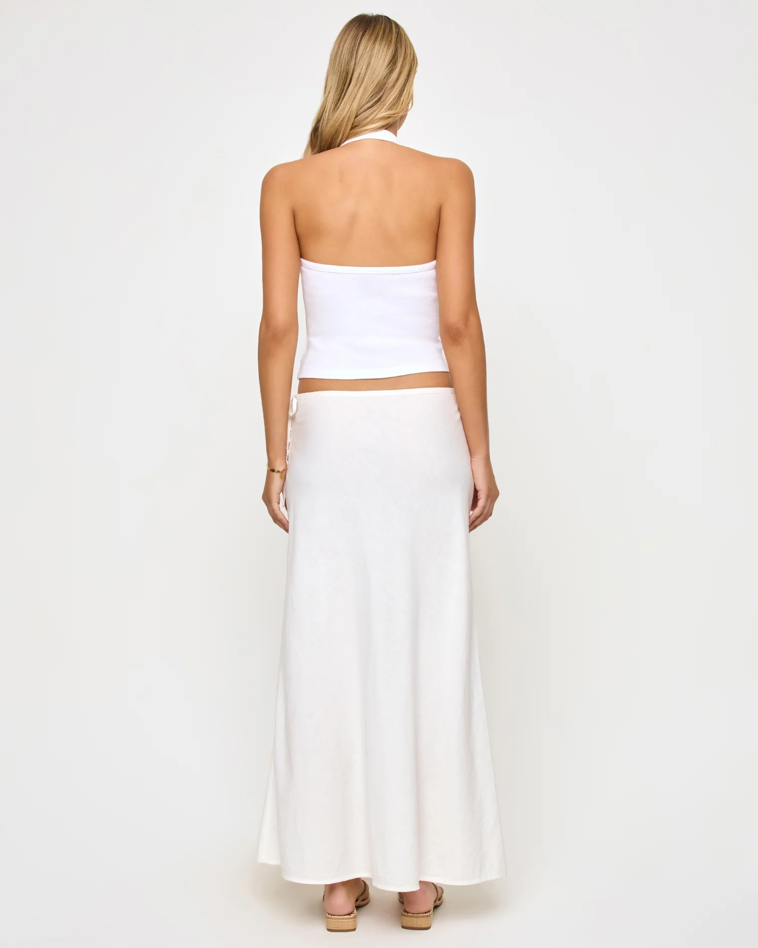 Stop and Stare Skirt - Cream - Image 3