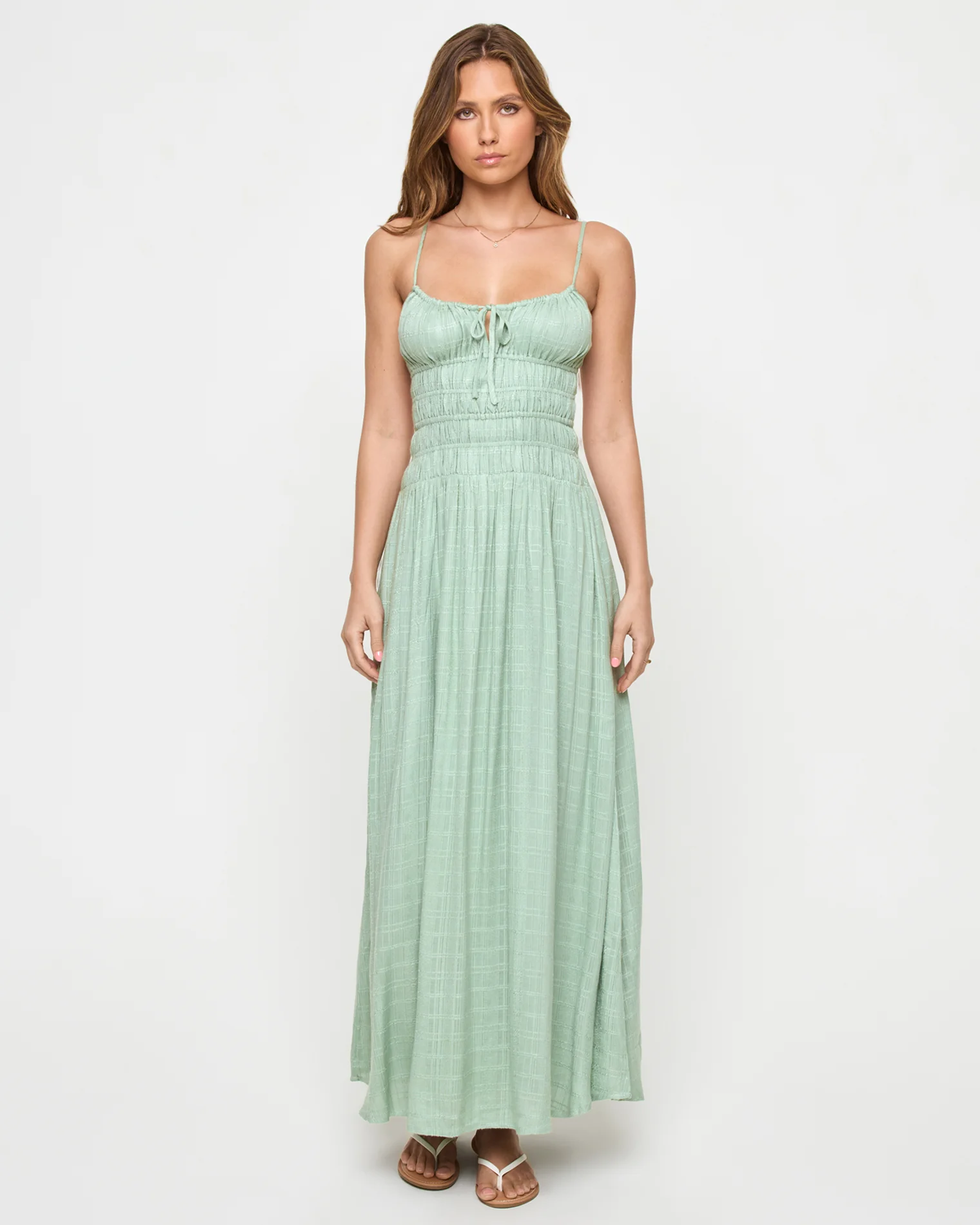 Tala Dress - Celadon