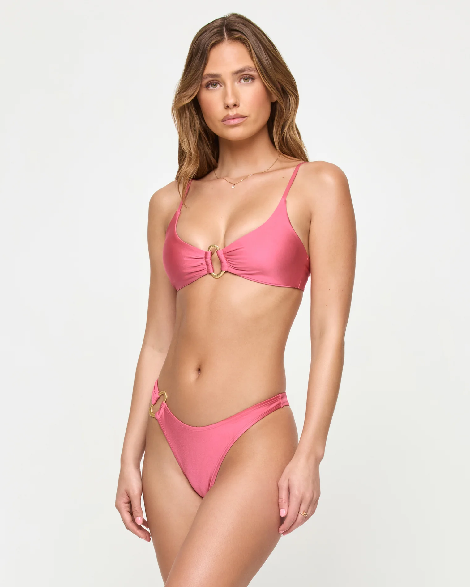Teagan Bikini Bottom - Begonia - Image 3
