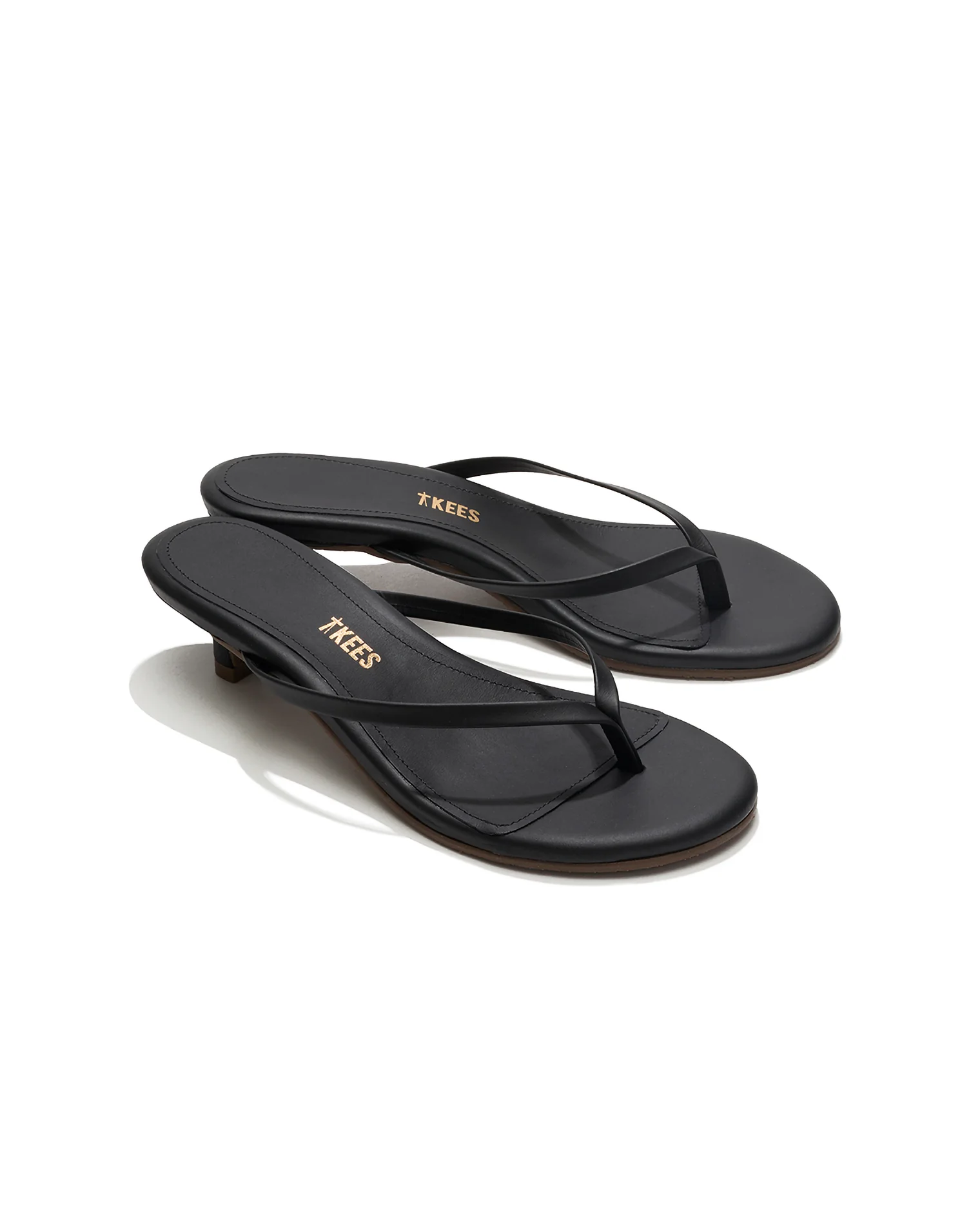 TKEES Julia Kitten Heel - Sable - Image 4