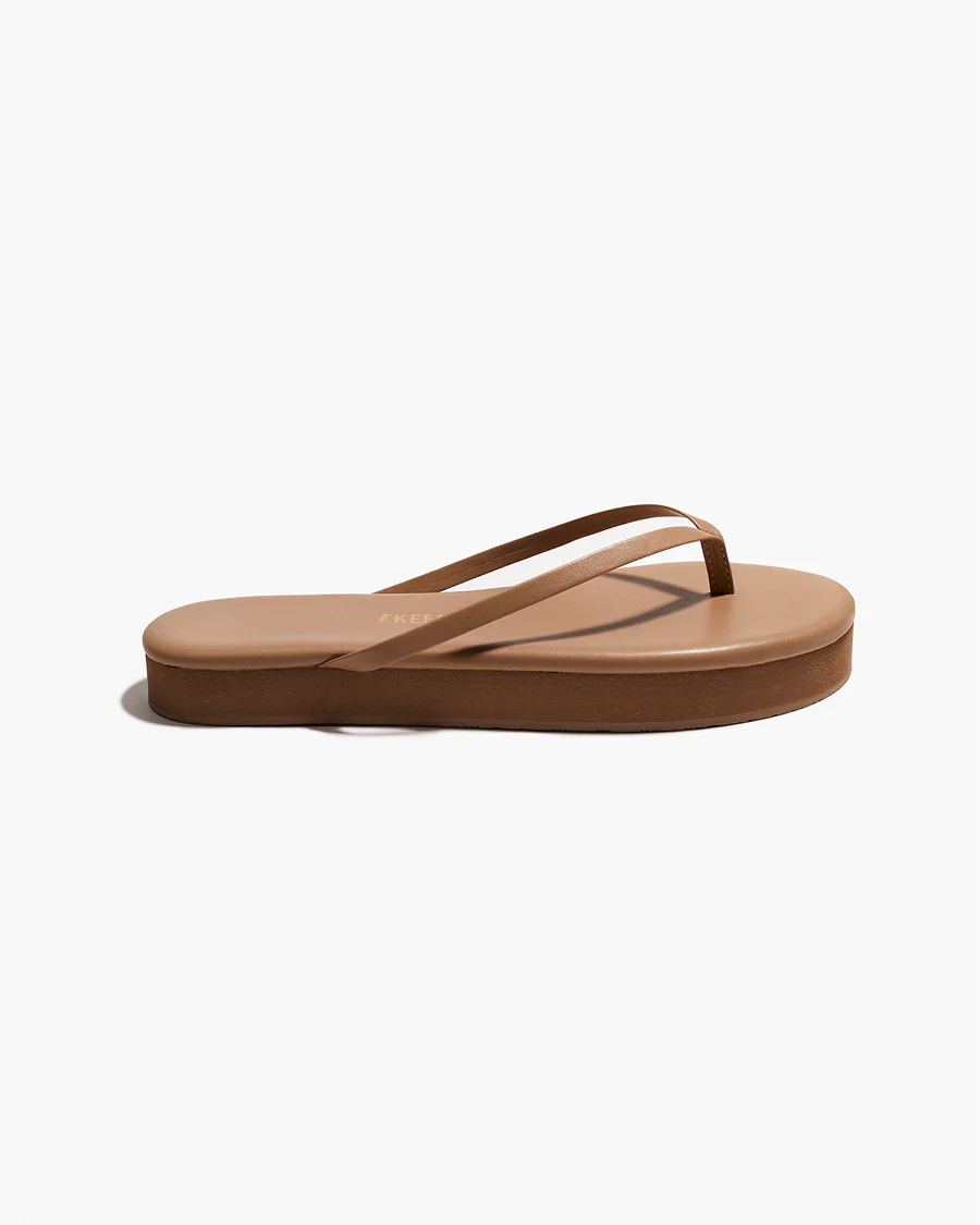 TKEES Lily Platform Sandals - Cocobutter - Image 4