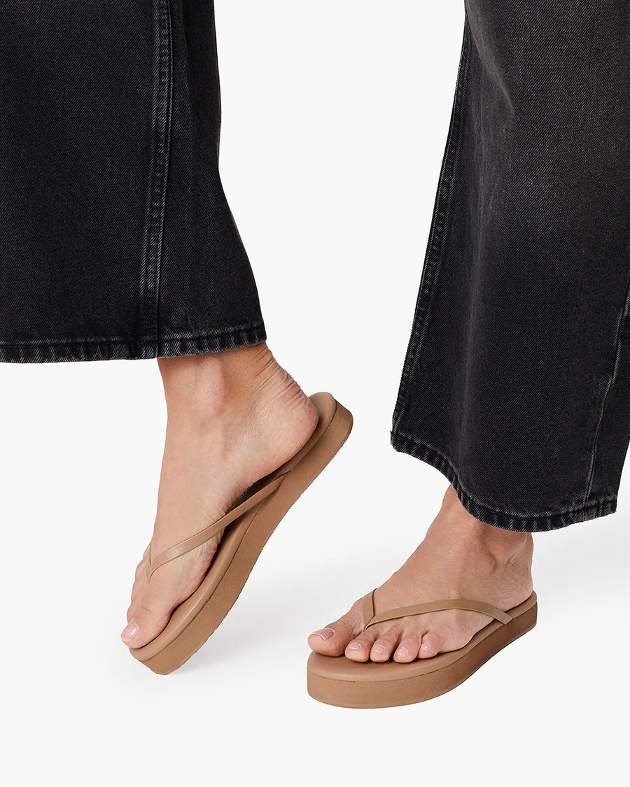TKEES Lily Platform Sandals - Cocobutter - Image 5