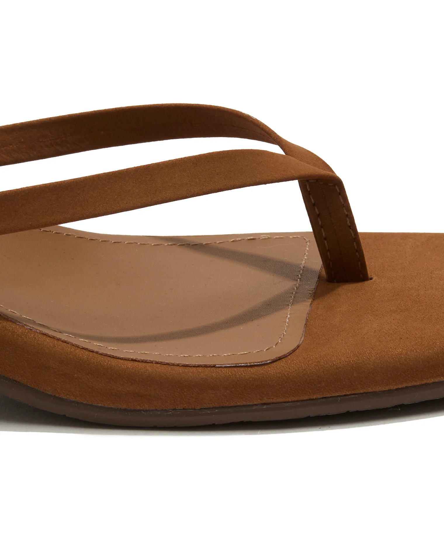 TKEES Square Toe Julia Suede - Camel - Image 4