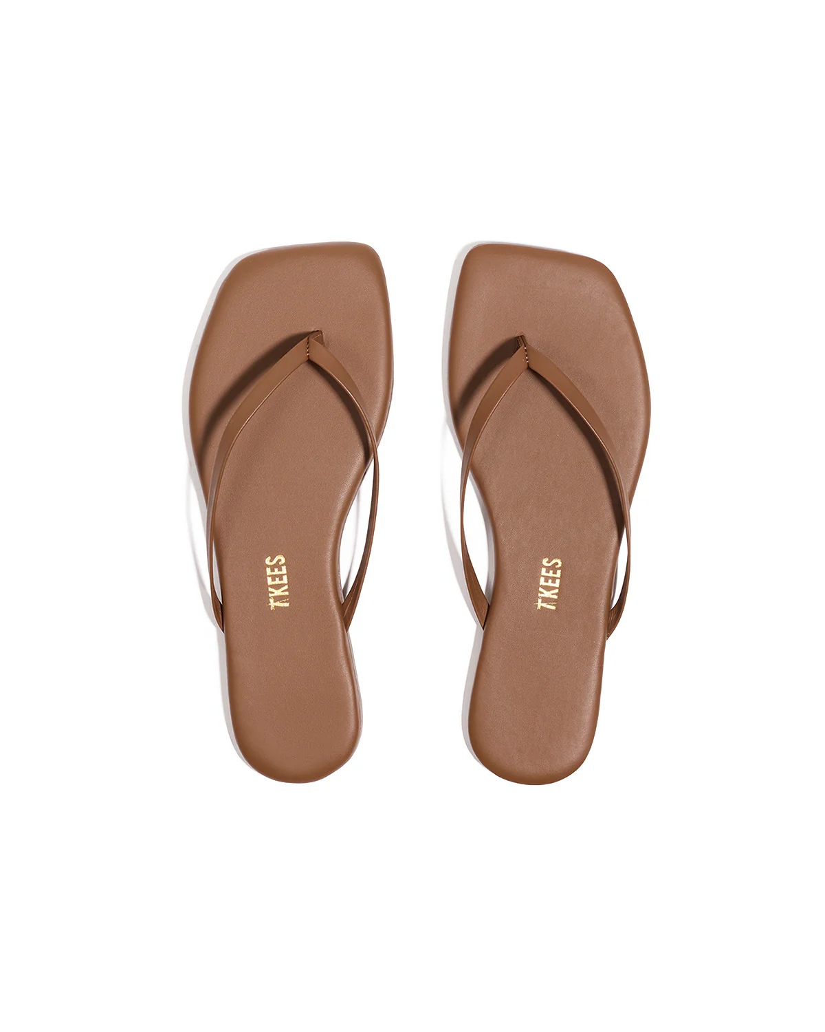 TKEES Square Toe Lily Sandals - Ganache