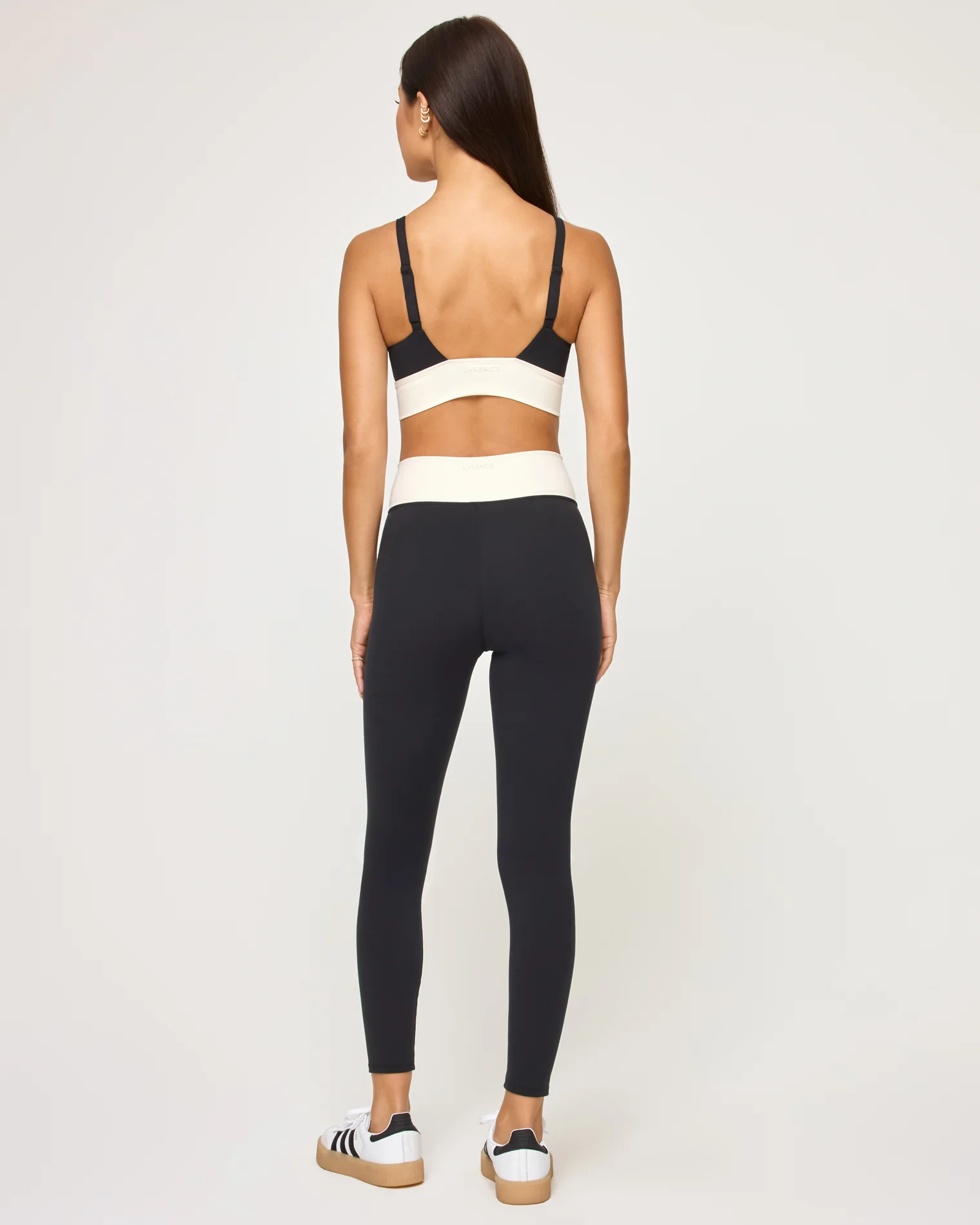 Unmatched Legging - Black-Cream - Image 4
