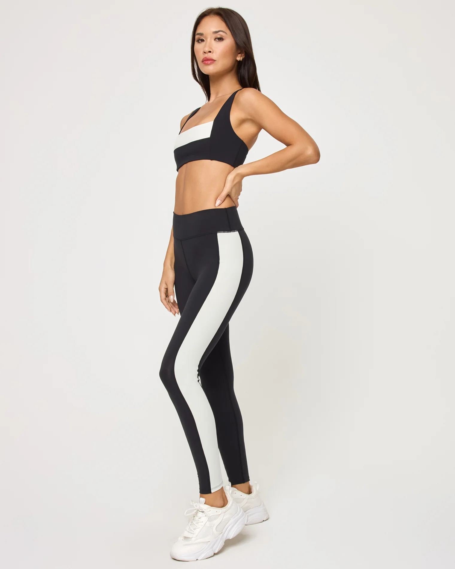 Uppercut Bra - Black-Cream - Image 8