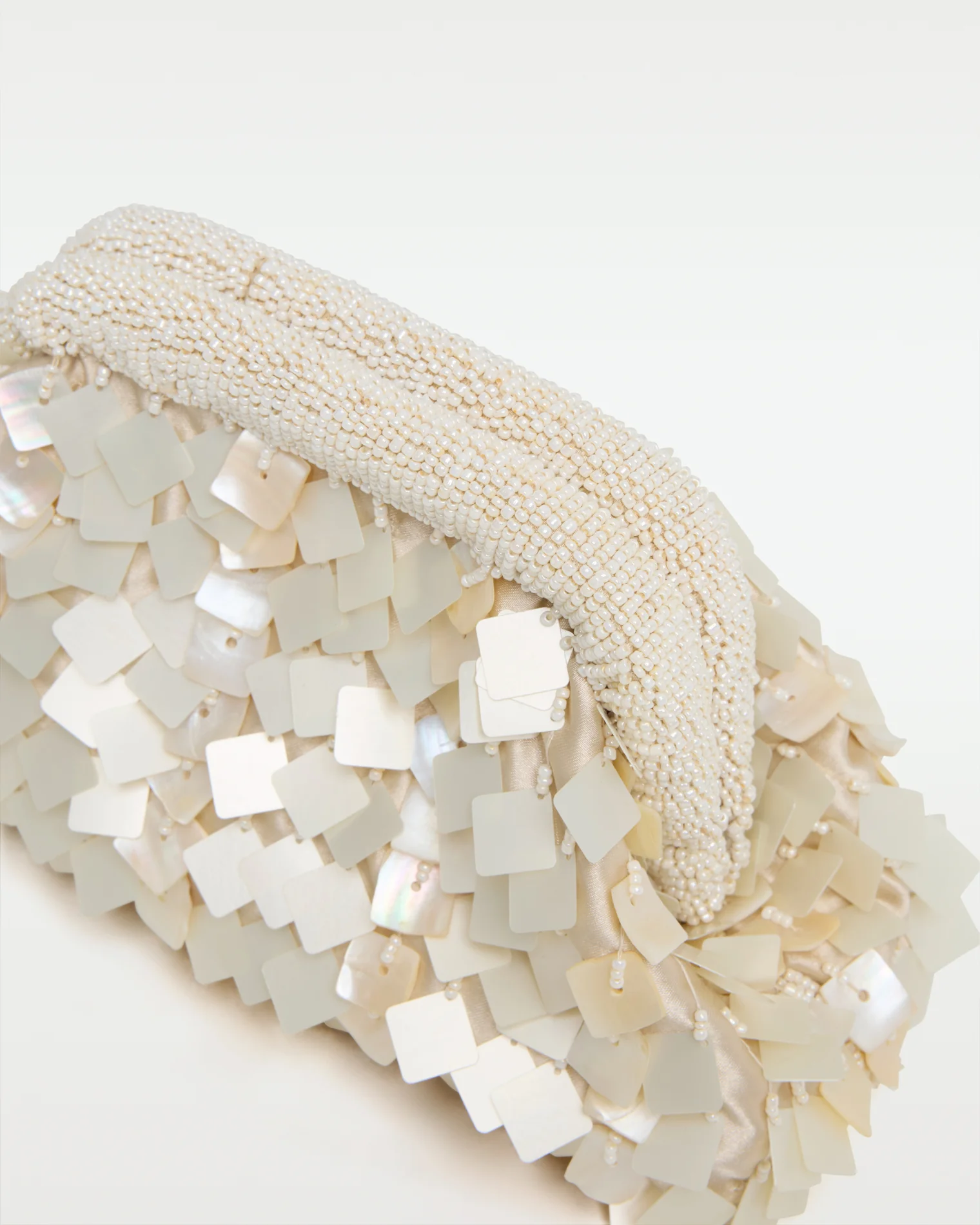 Vienna Clutch - Cream - Image 4