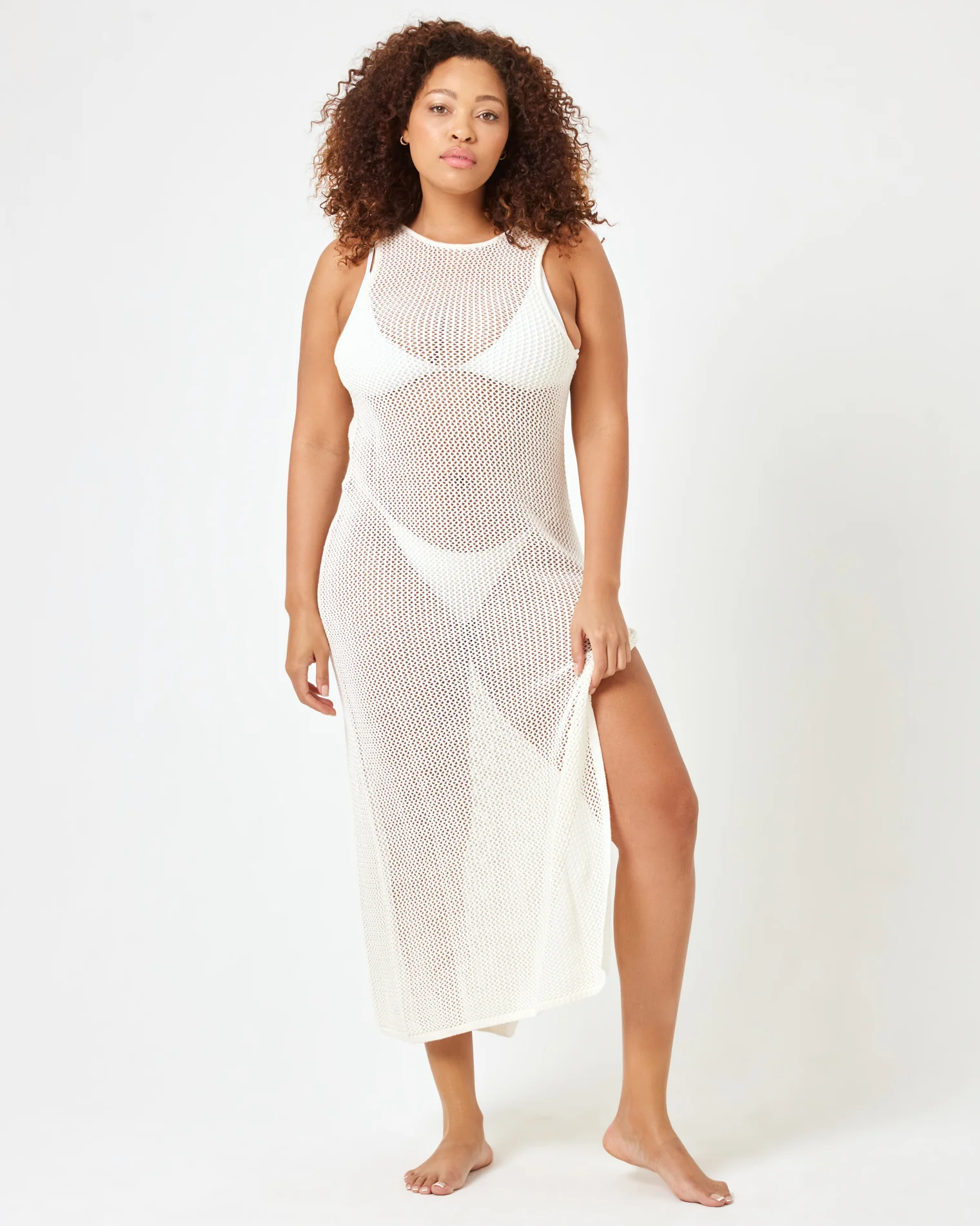 Villa Nova Cover-Up - Cream - Image 3