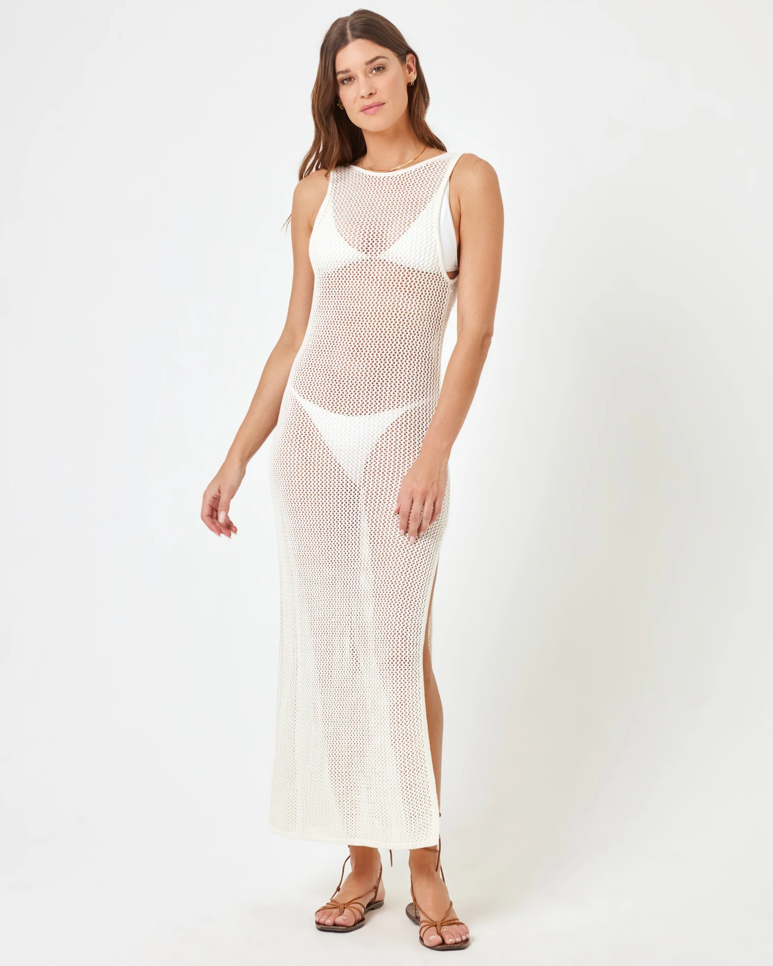 Villa Nova Cover-Up - Cream - Image 6