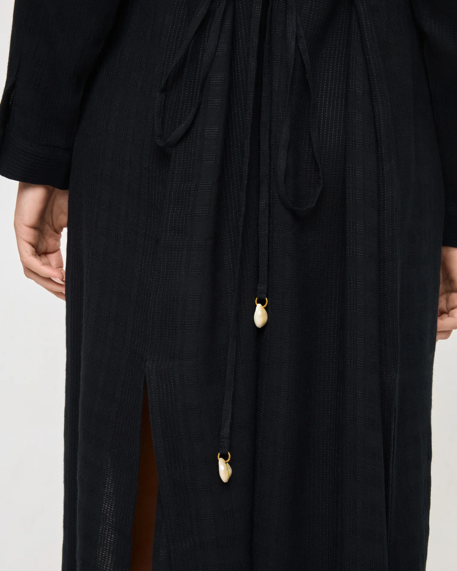 Yoli Shirtdress - Black - Image 7