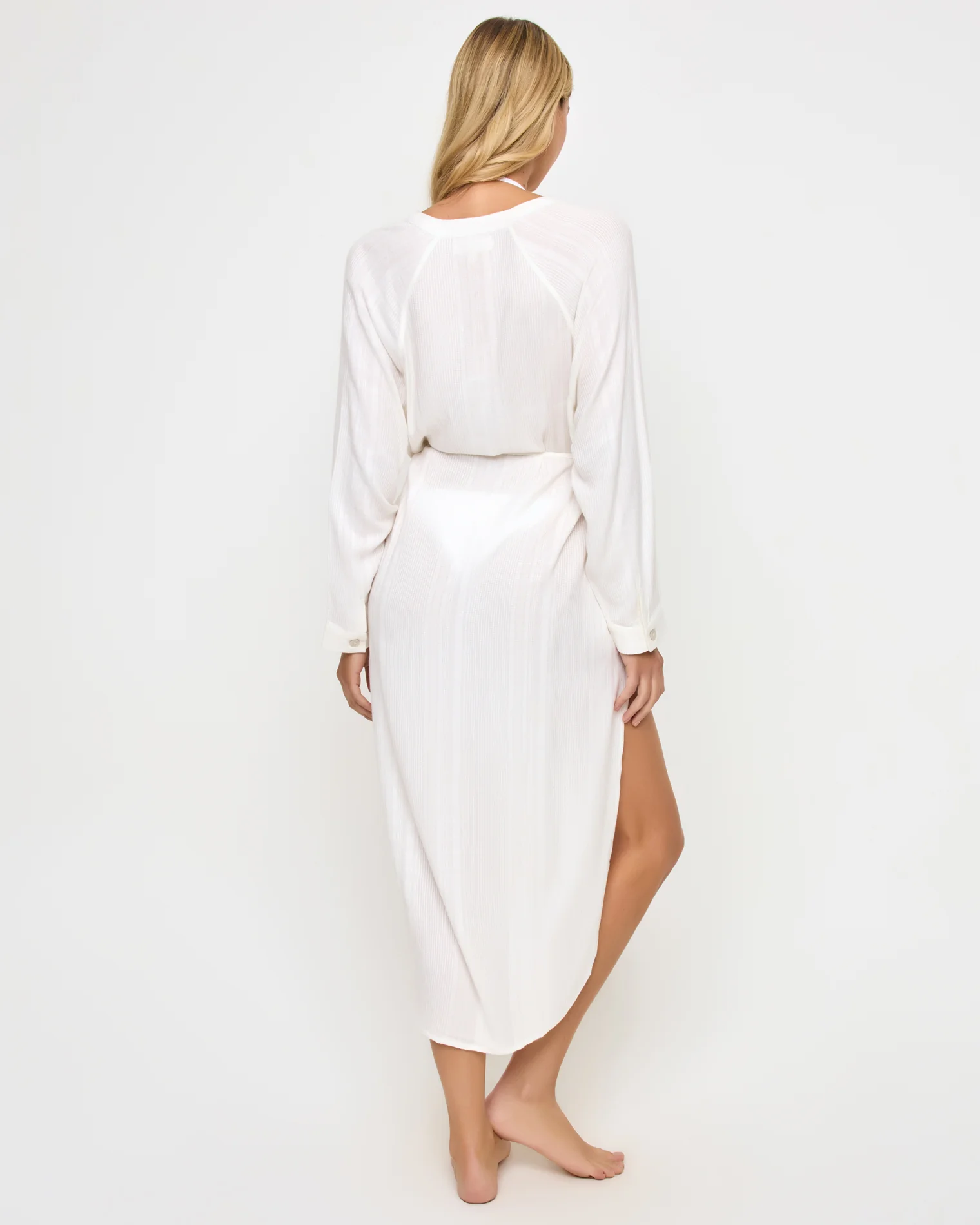 Yoli Shirtdress - Cream - Image 3